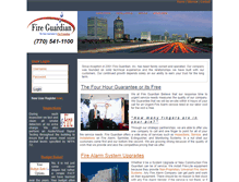 Tablet Screenshot of fireguardian.com